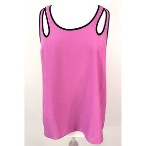 Jeans By Buffalo Women's Purple Top with Black Edging, Size L